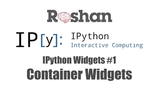Container Widgets - IPython Widgets