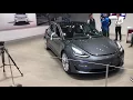 TESLA Model 3 Dallas Premiere - Amazing modern car
