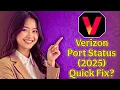 Verizon Port Status Check In 2026 Fast Troubleshooting Guide