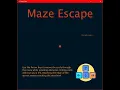Maze Escape Processing Coded Mini Game