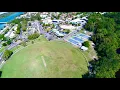 Pottsville NSW population 6704 from 100 mtrs up as seen from a drones