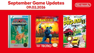NES Classics – September 2026 – Games Update