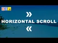 Horizontal Page Scroll Animation With GSAP js Website Horizontal Scroll Animation