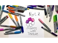 Sharpie Coloring Secrets Part 2 - Shading with Texture