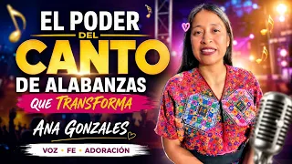 Ana Gonzales cantando hermosas alabanzas