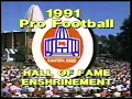 1991 Pro Football Hall of Fame Enshrinement Campbell Jones Schramm Hannah Stenerud