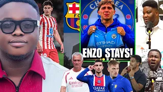 ANALYSIS CHELSEA BLOCKS ENZO AND 3 BARCA PUSH FOR ONE MORE MADRID GTRANSFERS AND ALL KEY ISSUES