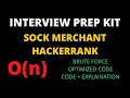 Sock merchant hackerrank solution in cpp Interview preparation kit