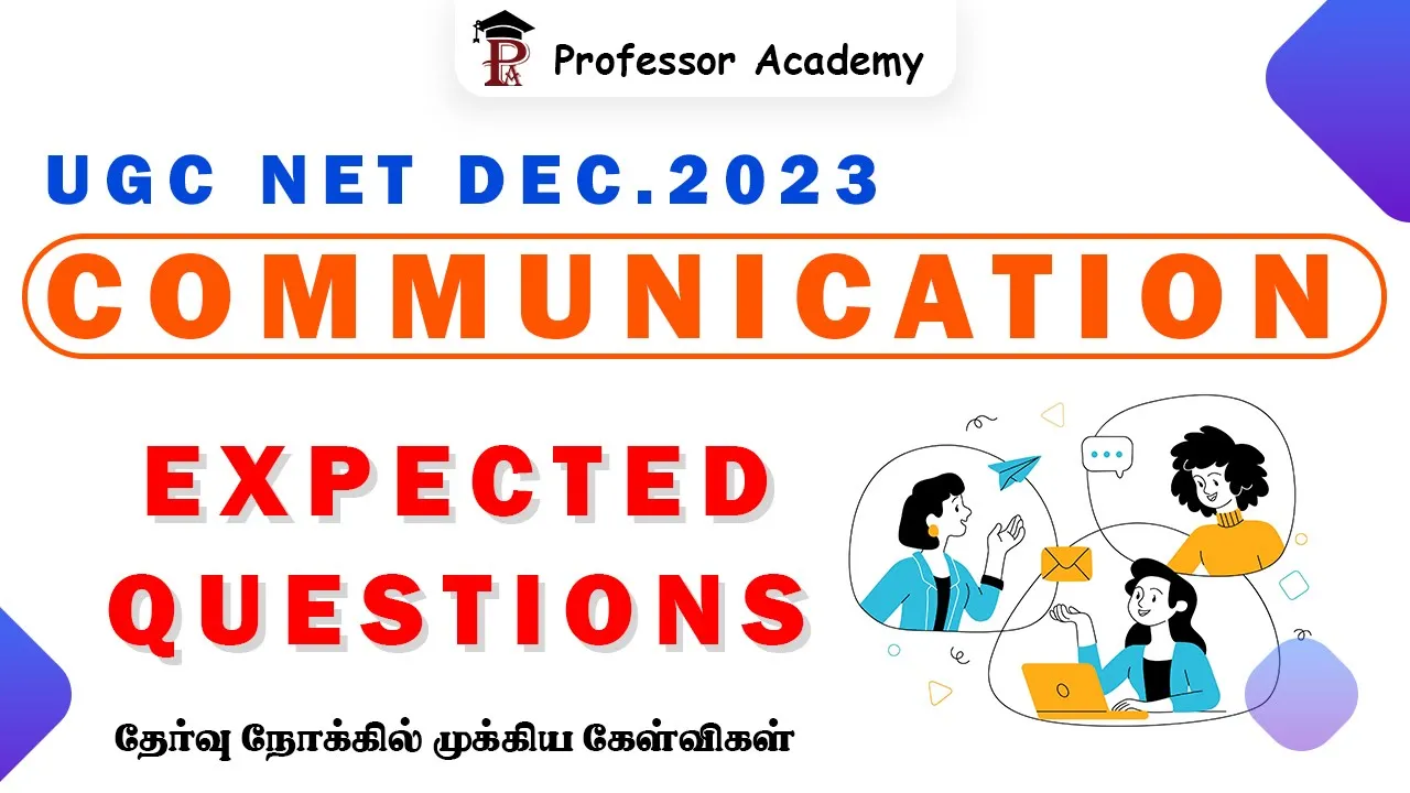 UGC NET Dec.2023 | Communication | Expected Questions | Must watch !