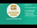Cleveland Burger Week is here 6 burgers from more than 30 restaurants across Northeast Ohio