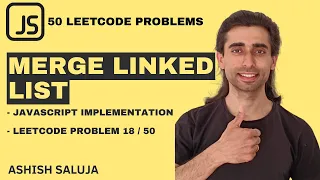 Merge Two Sorted Lists SOLVED Linked List Logic Explained Hindi JavaScript LeetCode 21