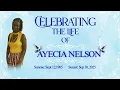 Funeral Service for the late Ayecia Nelson