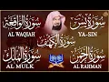 Lagu سورة يس + الواقعة + الرحمن + الملك + الكهف للرزق والشفاء العاجل باذن الله💚 عبد الرحمن السديس