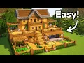 Minecraft How to Build a Starter Survival Base Tutorial