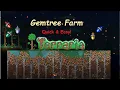 Terraria 1 4 1 Gemtree Farm - Quick and easy tutorial