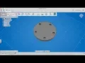 3D CAD with Fusion 360 - Circular Pattern