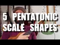 How to Solo on the Ukulele - All Five Pentatonic Shapes