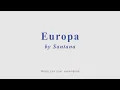 Download Lagu Europa by Santana. + version for alto sax