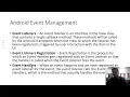 Android Event Handling