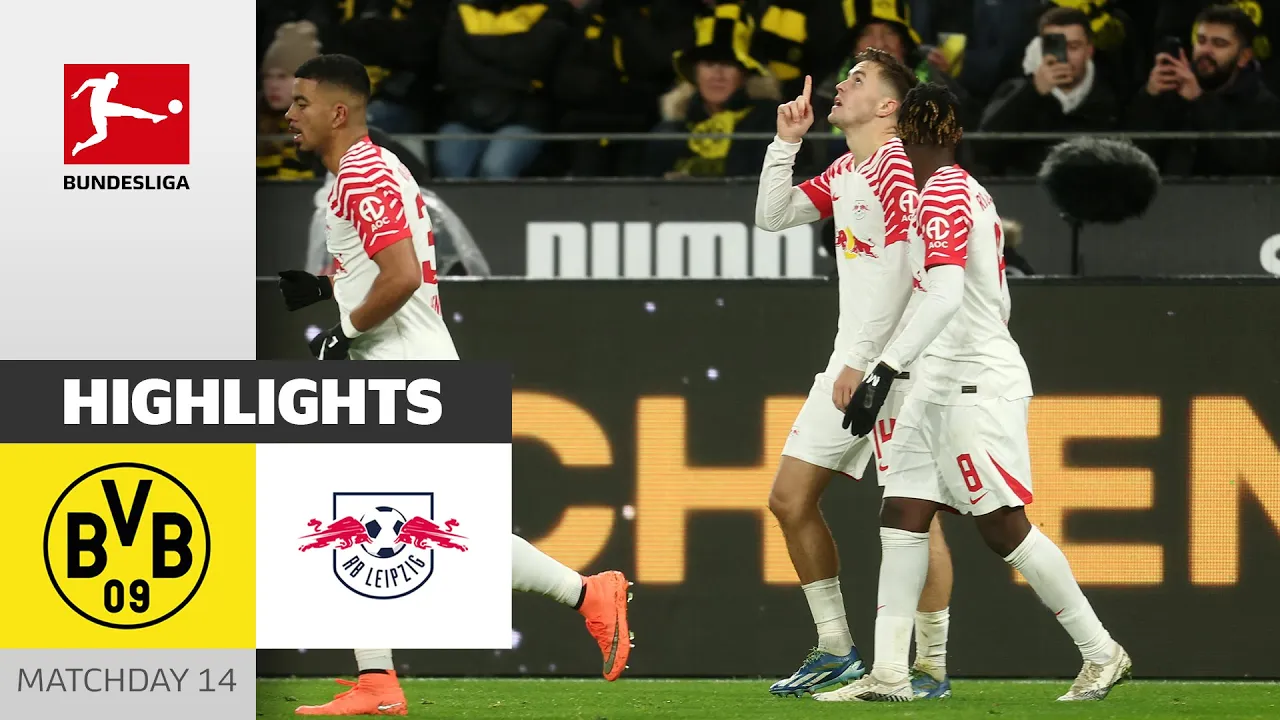 Early Red & Own Goal, Leipzig Defeats Dortmund | Borussia ...