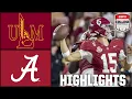 Download Lagu UL Monroe Warhawks vs. Alabama Crimson Tide | Full Game Highlights | ESPN College Football