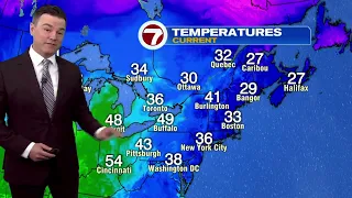 Full forecast with Meteorologist Chris Lambert April 9 5 a m