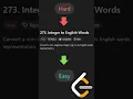 273 Integer to English Words