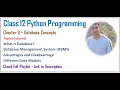 Database Concepts Class 12 Computer Science with Python 40