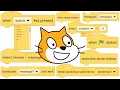 How to use every Events block in Scratch