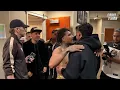 Ryan Garcia and Sean Garcia Squash Beef with the Vargas Family Backstage