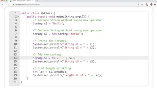 Introduction to Strings in Java
