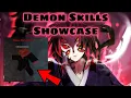 Demon Skills Showcase Location Requirements - Demon Slayer RPG 2 Roblox