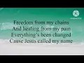 Zauntee- Jesus called my name (karaoke)