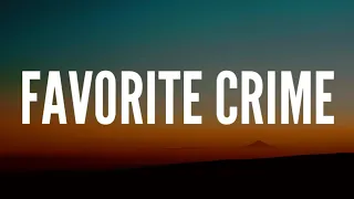 olivia rodrigo favorite crime lyrics 