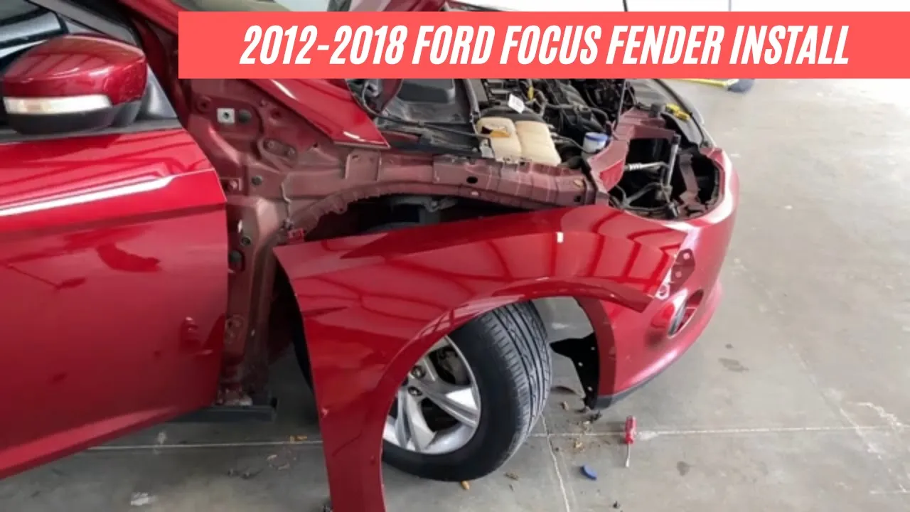 2012-2018 Ford Focus : Fender Painted (Driver-Side)