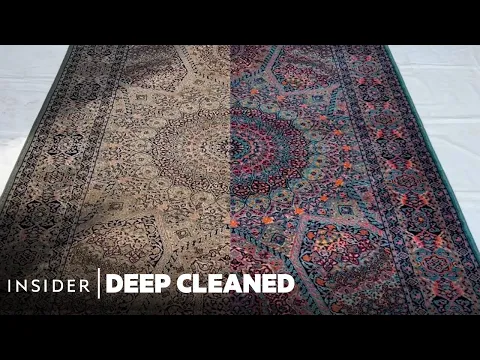 Download MP3 Persian Rug Gets First Clean In 20 Years | Deep Cleaned | Insider