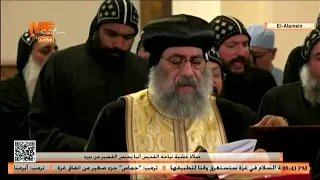 مديح القديس الأنبا يحنس القصير في صلاة عشية عيد نياحته من ديره بطريق العلمين 