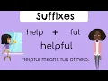 Lagu Suffixes (-ful and -less)