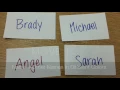 Teaching to Identify You Name