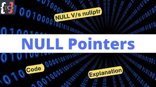 Null Pointers NULL nullptr What are Null Pointers Pointers C Techies Code