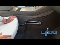 Icom IC-705 And IC-7100 Low Vibration Seat Rail Mount With Microphone Holder