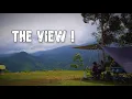 CAMPING at a Hill Top with STUNNING VIEWS | Willow Tree Campsite (Hilltop) | ASMR | 4K | Nitecore