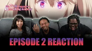 the witch of destruction the misfit of demon king academy ep 2 reaction