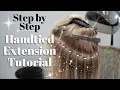 HANDTIED EXTENSION TUTORIAL NEW METHOD Wholy Hair