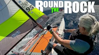 Round The Rock Race:Can the Hobie 16 beat the F18s