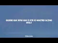 Abraham Mateo - Último Baile (Lyrics)