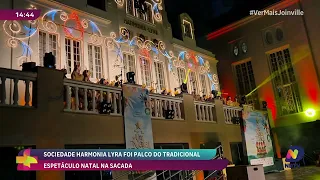 Natal na Sacada emociona Joinville com espetáculo na Harmonia Lyra