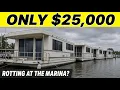 7 Houseboats Currently Rotting at U S Marinas Worth Every Penny of 25 000