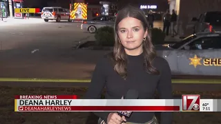 Person pulled from woods after large police presence at Johnston County gas station