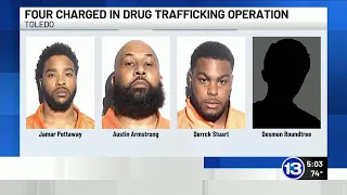 Several facing federal charges for alleged fentanyl crack drug trafficking operation in Toledo